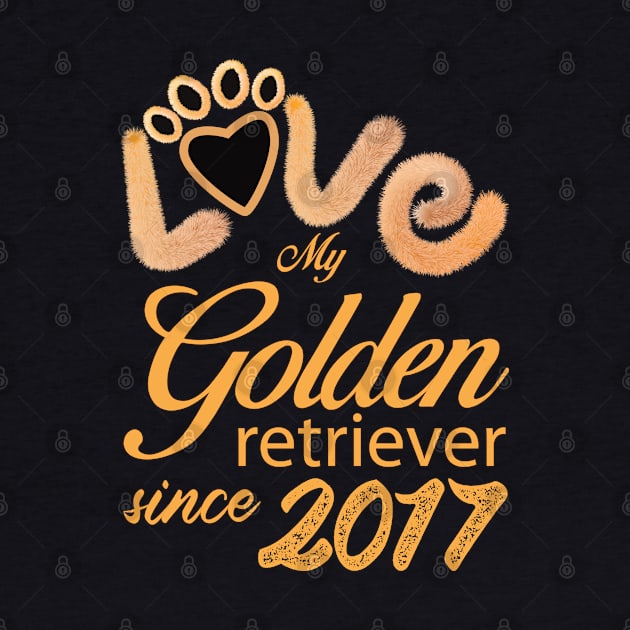 Love my Golden Retriever since 2017 by ArteriaMix